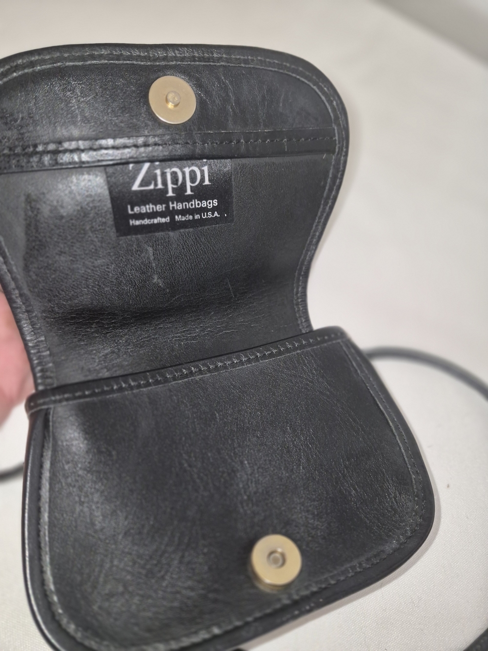 Zippi Leopard Fur & Leather Crossbody - Picture 7 of 8